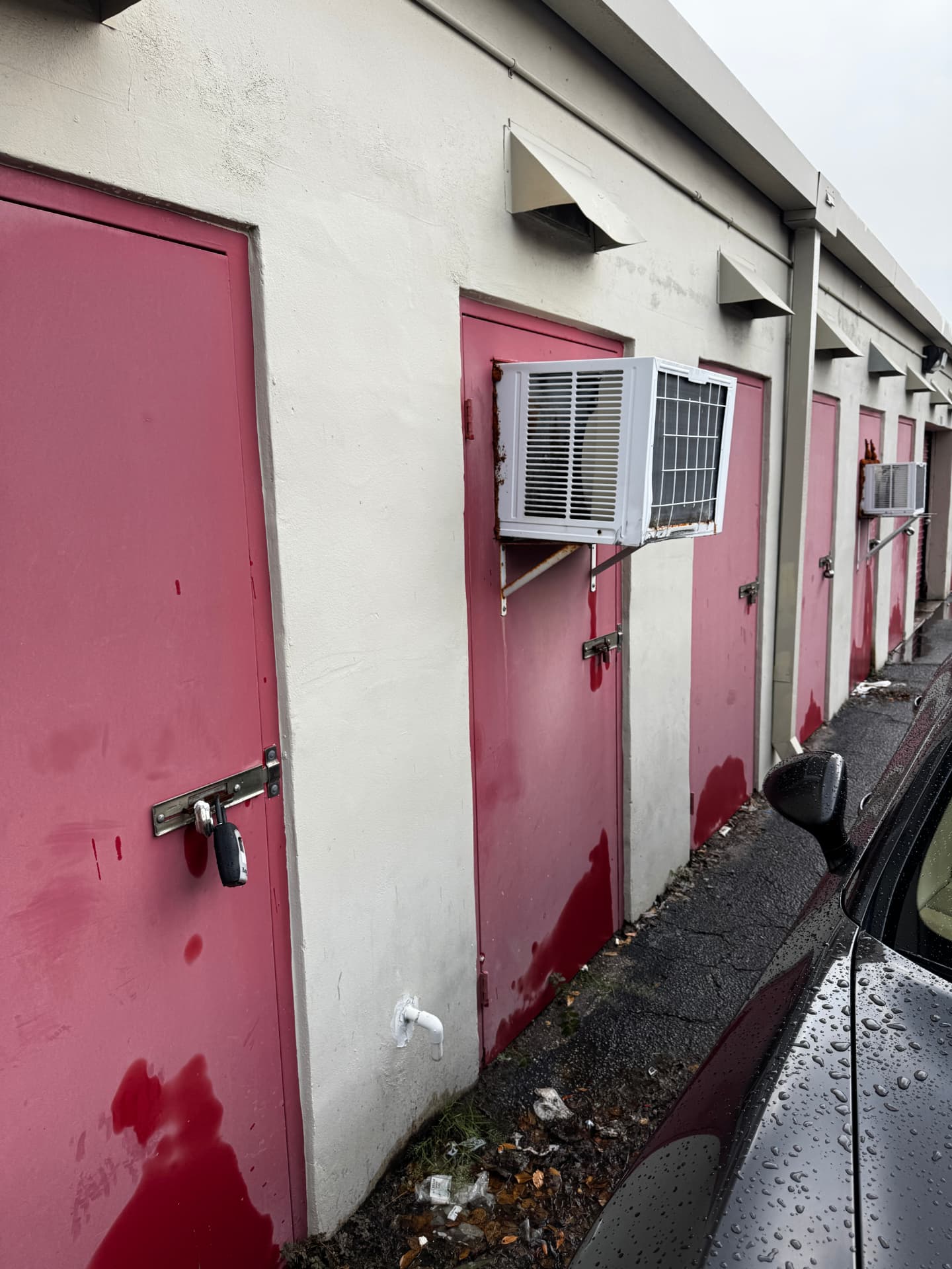 Roll-up door replacement before