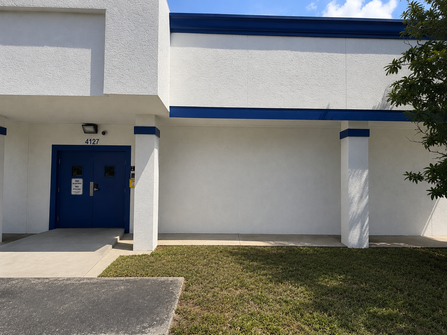 Building entry restoration after